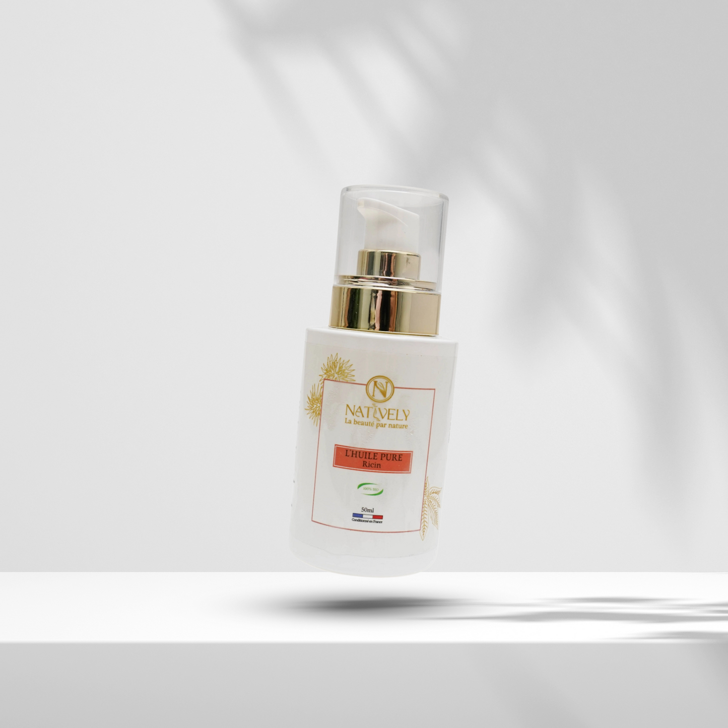 HUILE PURE: Ricin biologique, 50ml