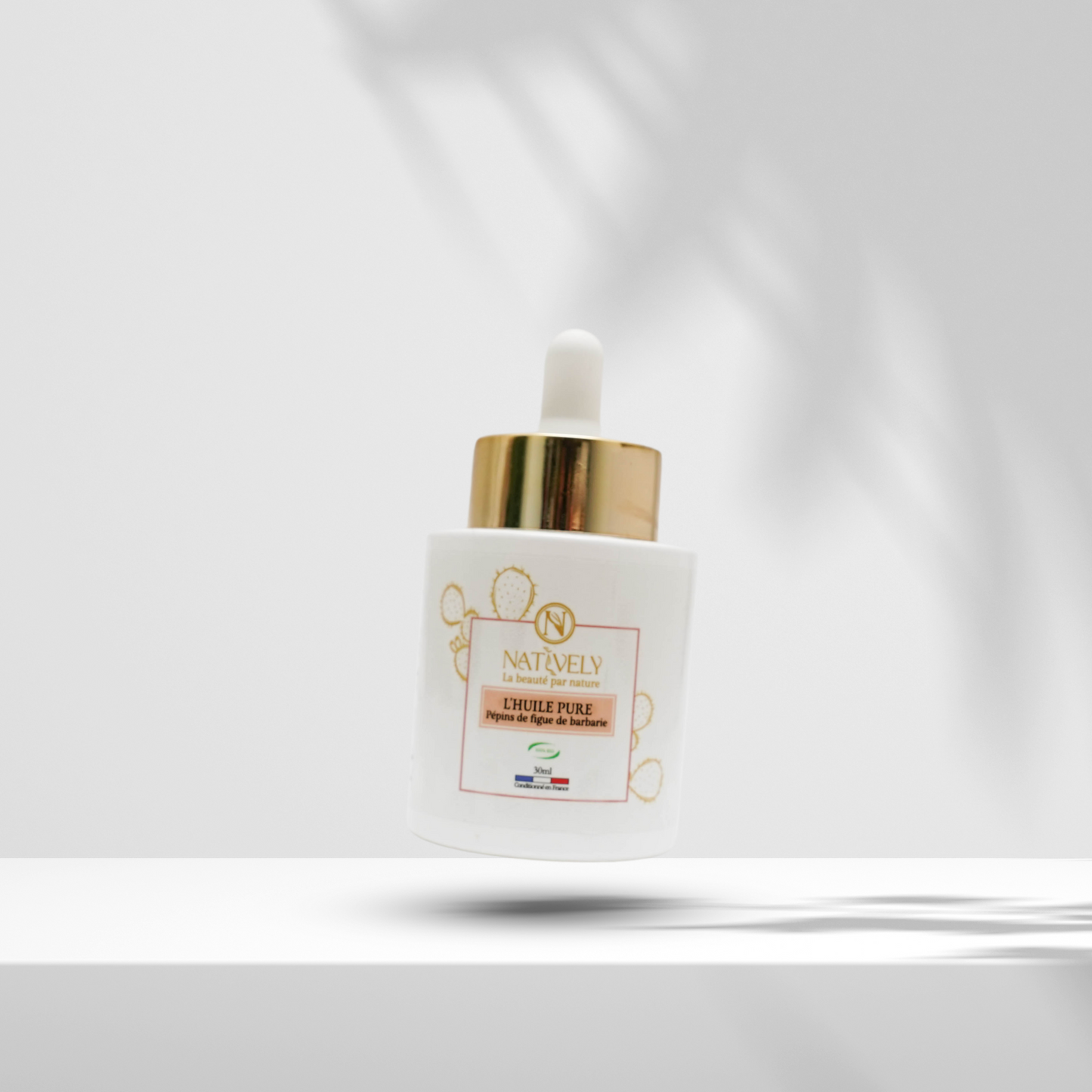 HUILE PURE : PÉPINS DE FIGUE DE BARBARIE BIOLOGIQUE, 30ML