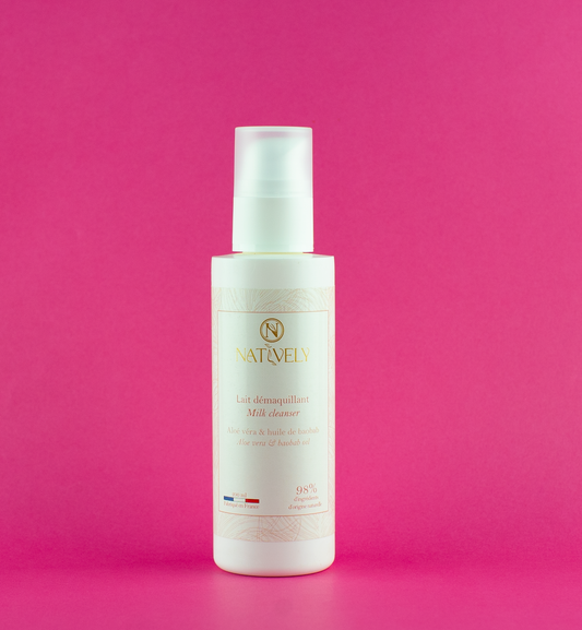 Lait démaquillant aloé vera et baobab, 200 ml